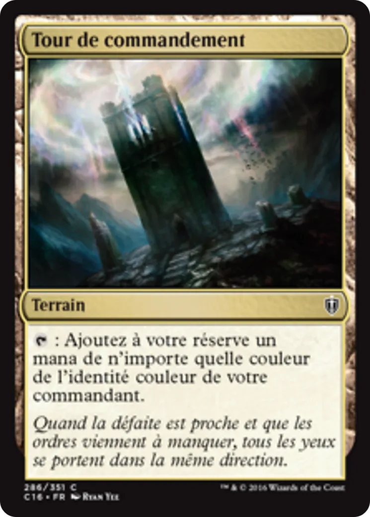 Tour de commandement — Commander 2016 — Magic: The Gathering