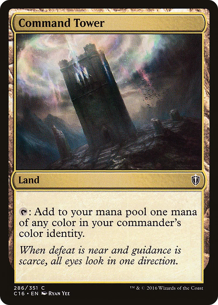 Command Tower from Commander 2016 - Magic: The Gathering