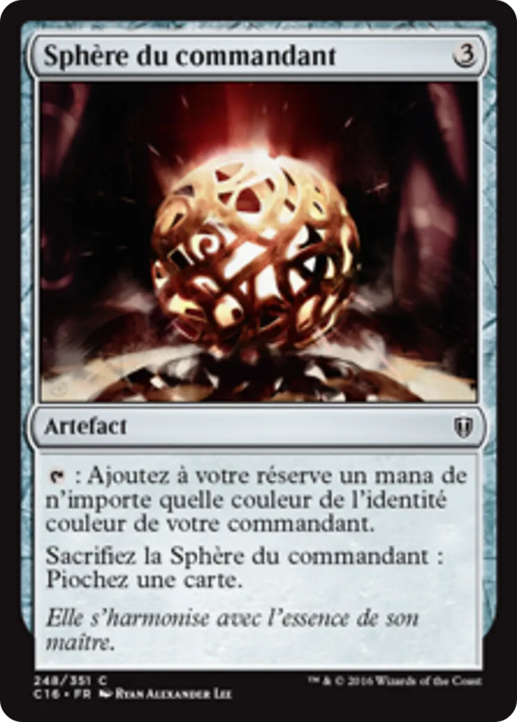 Sphère du commandant — Commander 2016 — Magic: The Gathering