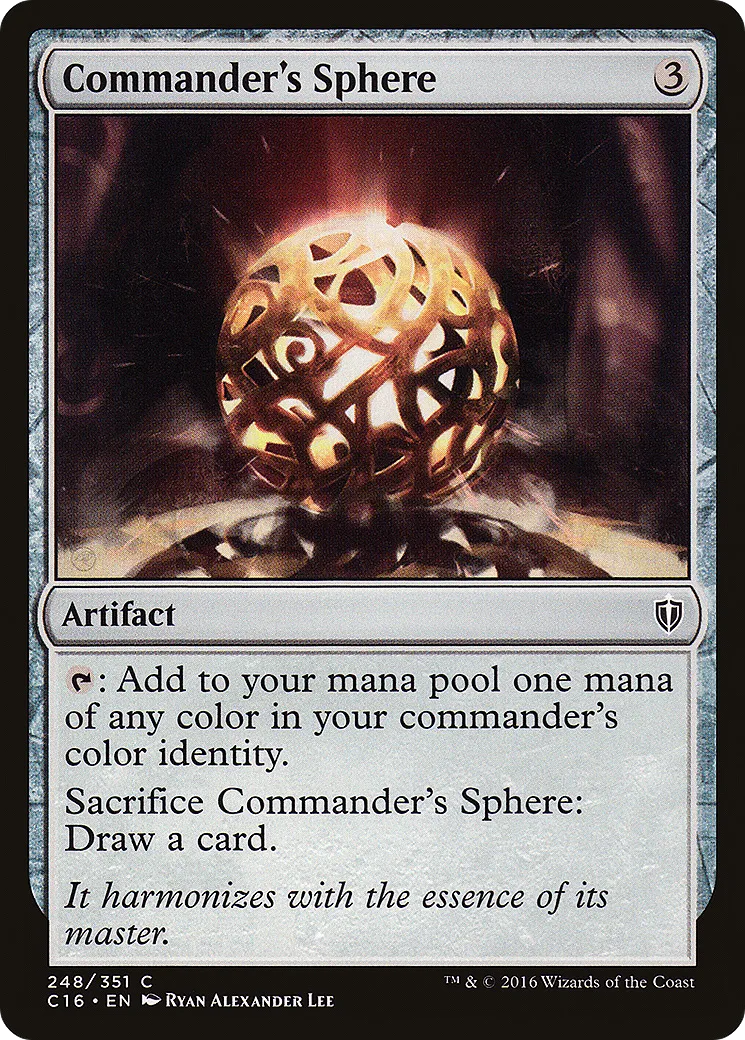 Commander's Sphere — Commander 2016 — Magic: The Gathering