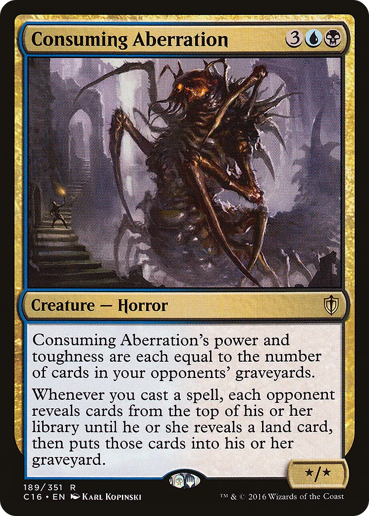 Consuming Aberration — Commander 2016 — Magic: The Gathering
