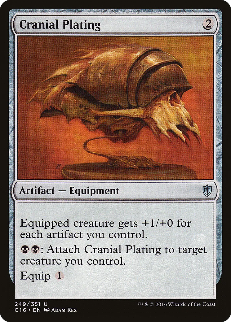 Cranial Plating — Commander 2016 — Magic: The Gathering