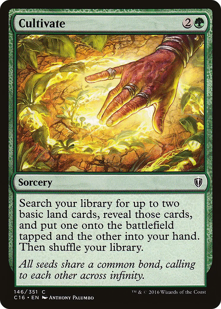 Cultivate — Commander 2016 — Magic: The Gathering