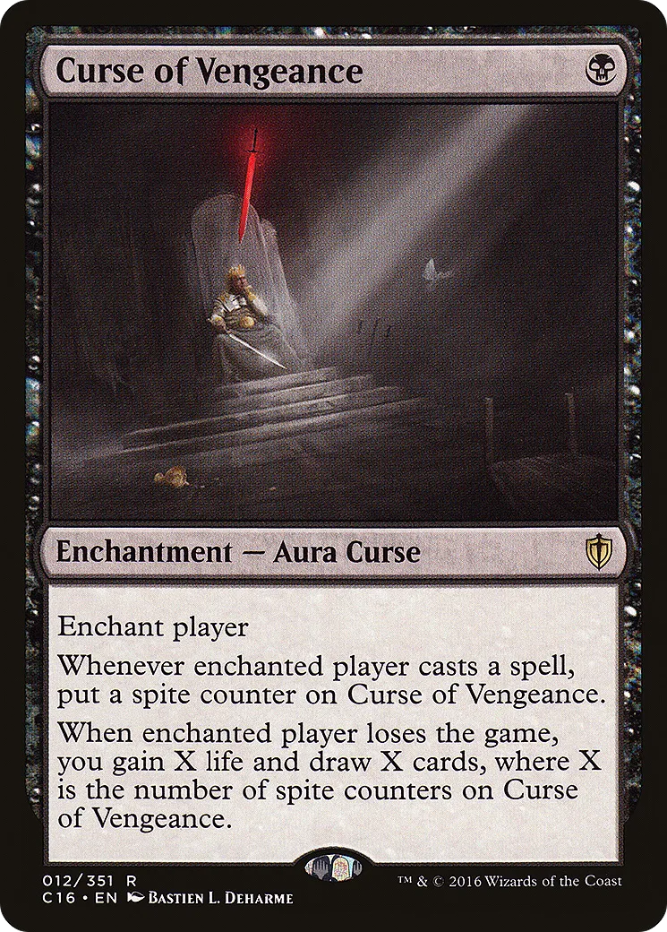 Curse of Vengeance from Commander 2016 - Magic: The Gathering