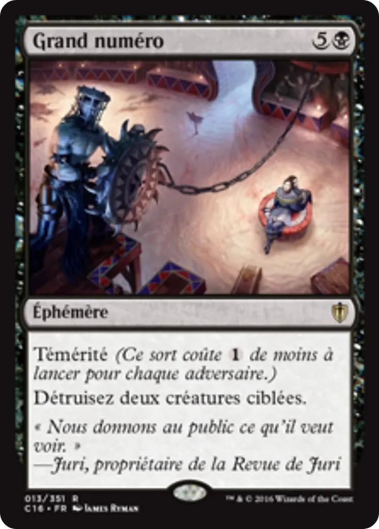 Grand numéro from Commander 2016 - Magic: The Gathering