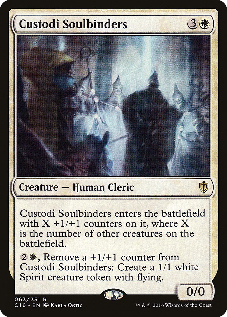Custodi Soulbinders — Commander 2016 — Magic: The Gathering