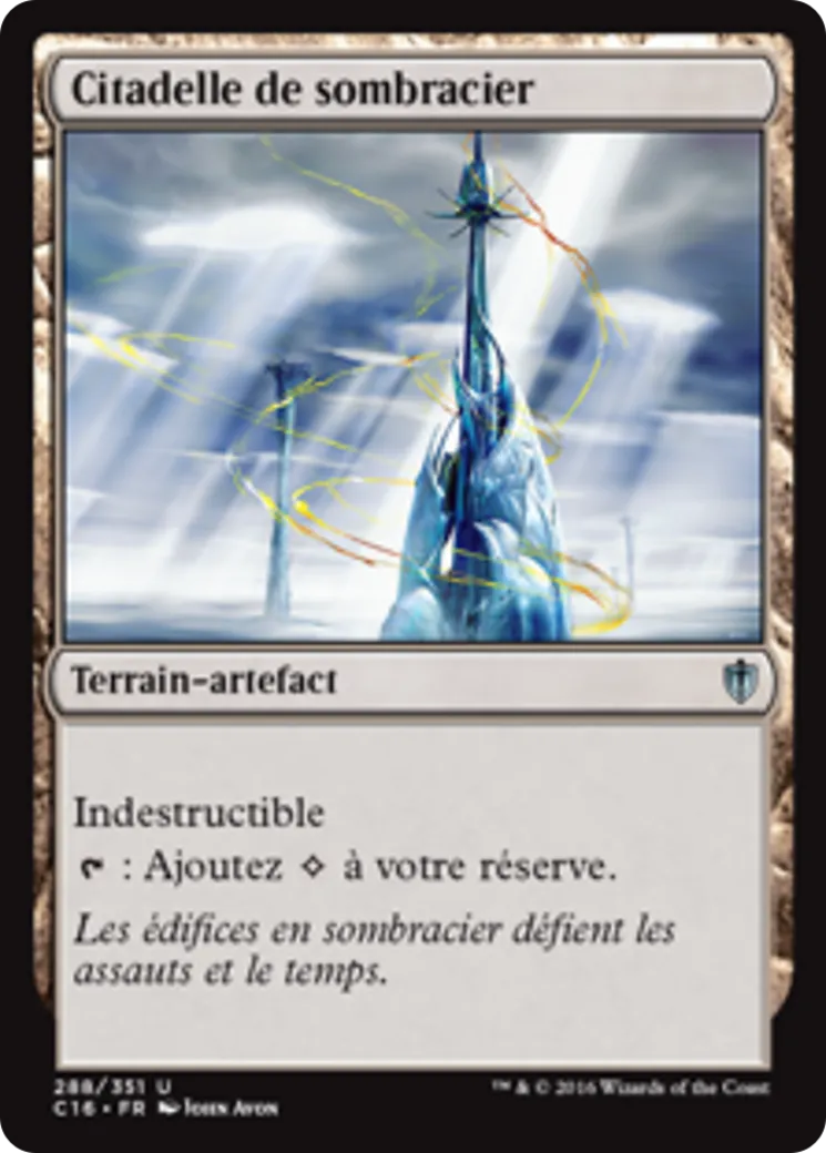 Citadelle de sombracier — Commander 2016 — Magic: The Gathering