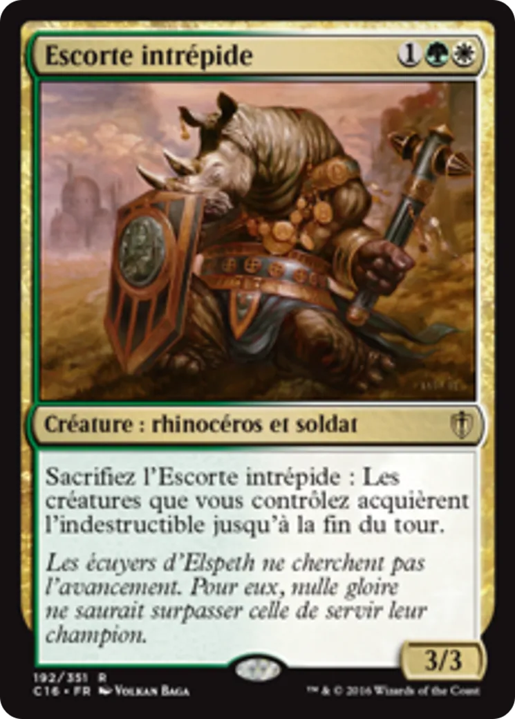 Escorte intrépide — Commander 2016 — Magic: The Gathering