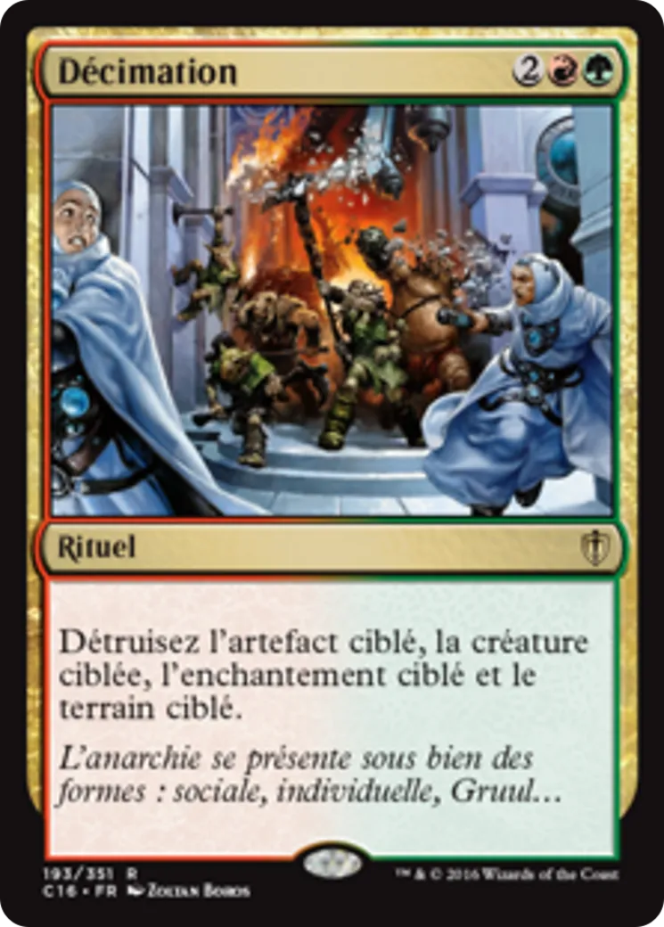 Décimation — Commander 2016 — Magic: The Gathering