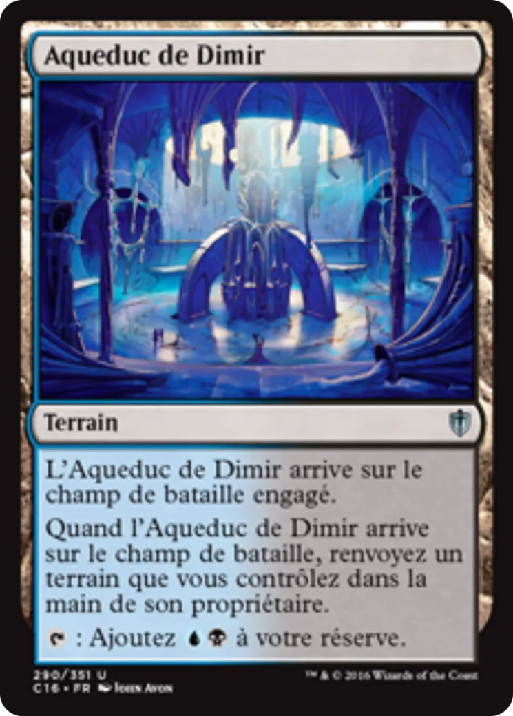 Aqueduc de Dimir — Commander 2016 — Magic: The Gathering