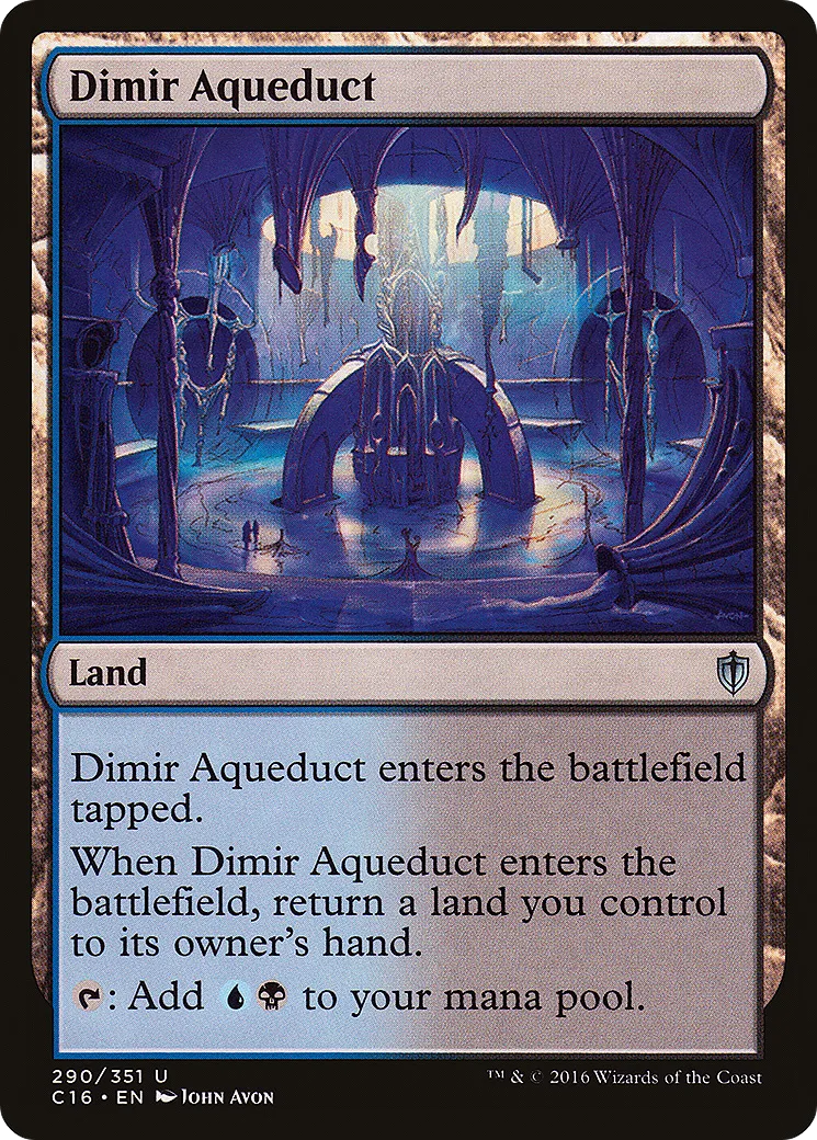 Dimir Aqueduct — Commander 2016 — Magic: The Gathering