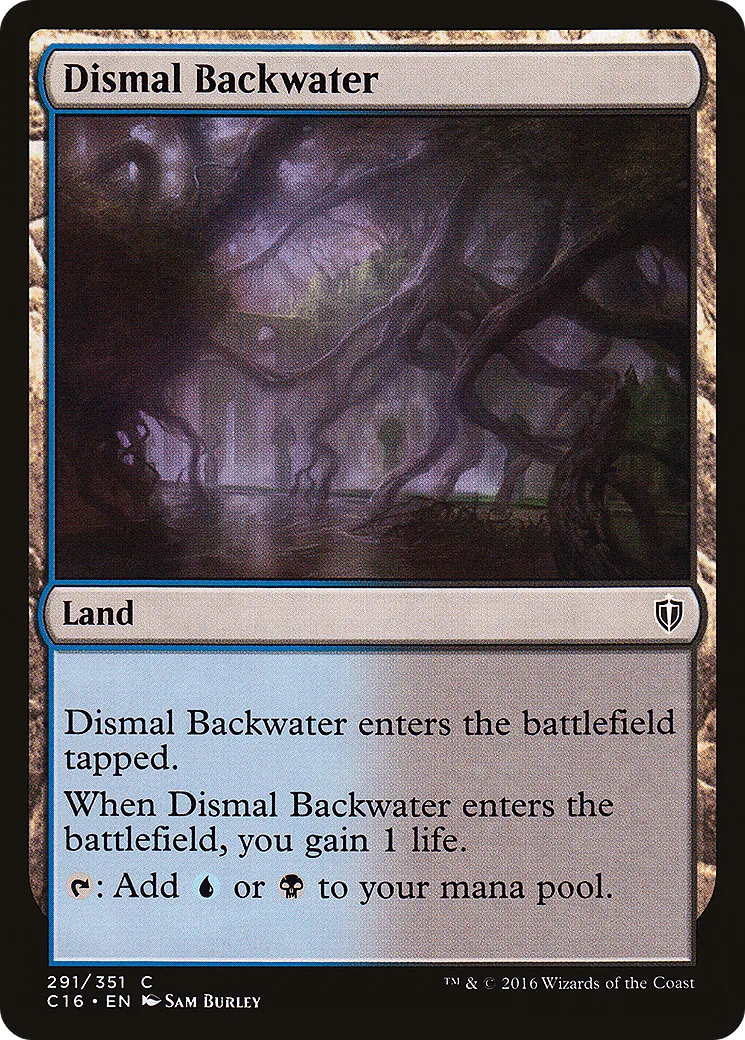 Dismal Backwater — Commander 2016 — Magic: The Gathering