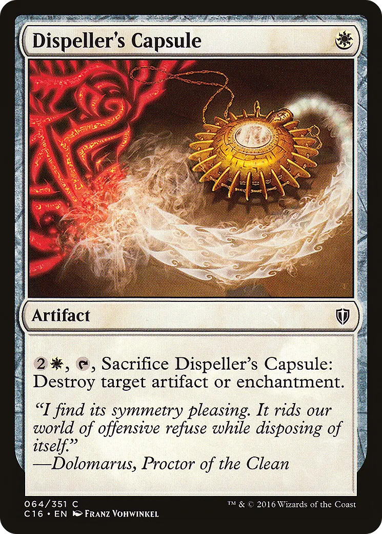 Dispeller's Capsule — Commander 2016 — Magic: The Gathering