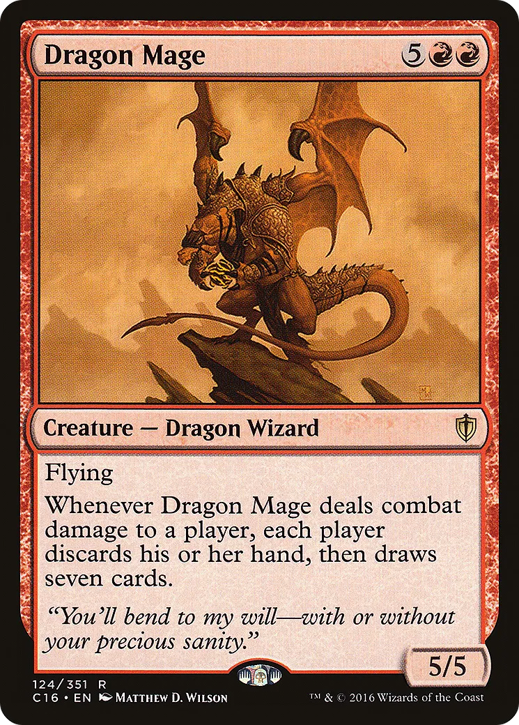 Dragon Mage — Commander 2016 — Magic: The Gathering