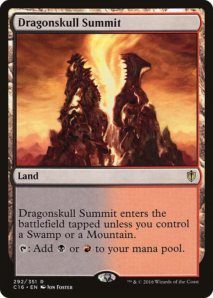 Sommet du Crânedragon — Commander 2016 — Magic: The Gathering