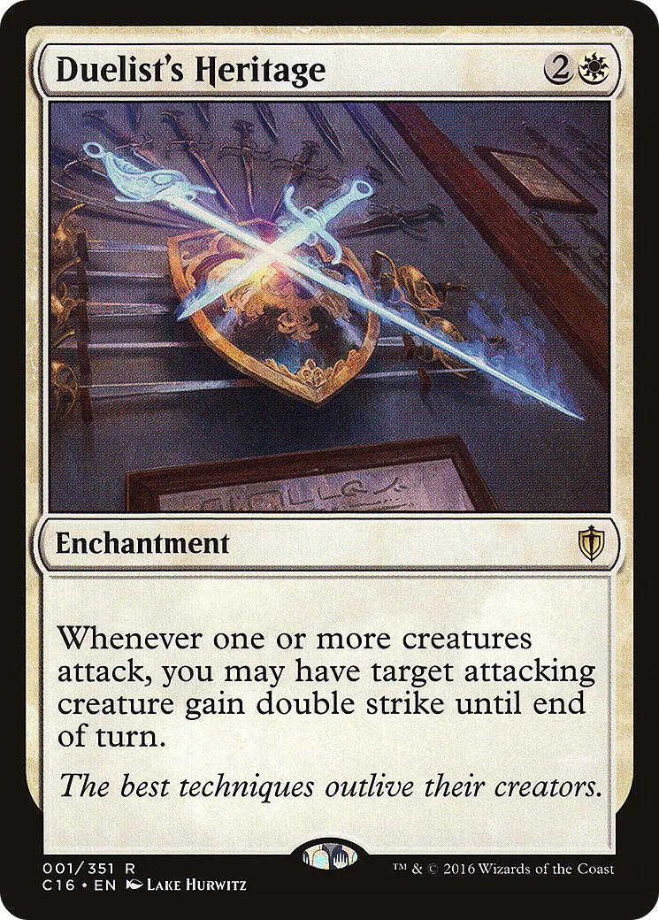 Duelist's Heritage — Commander 2016 — Magic: The Gathering