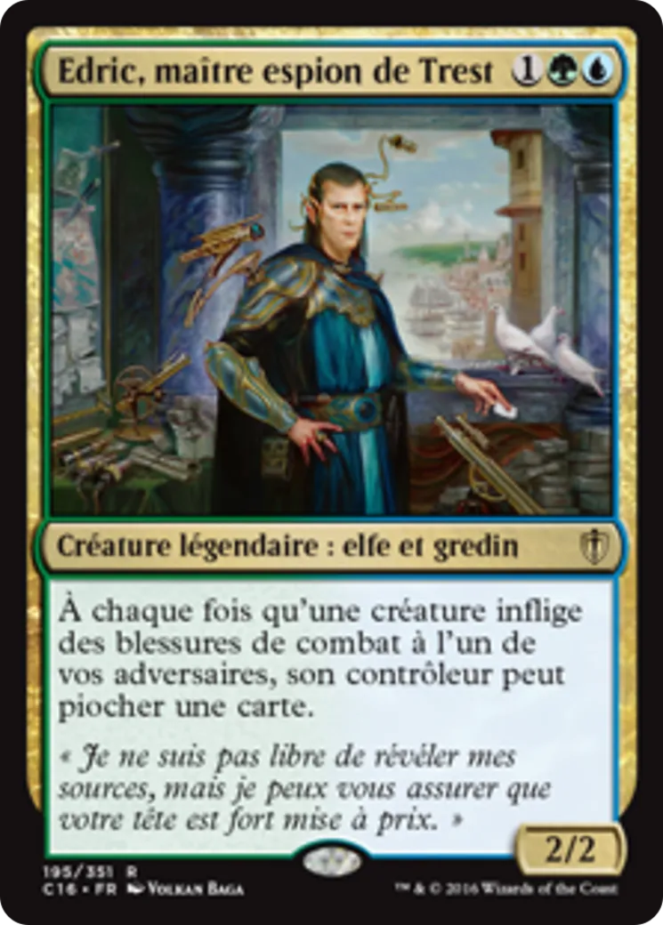 Edric, maître espion de Trest from Commander 2016 - Magic: The Gathering