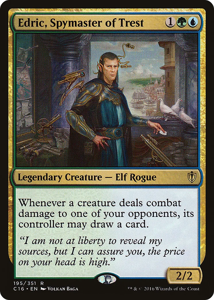 Edric, Spymaster of Trest — Commander 2016 — Magic: The Gathering