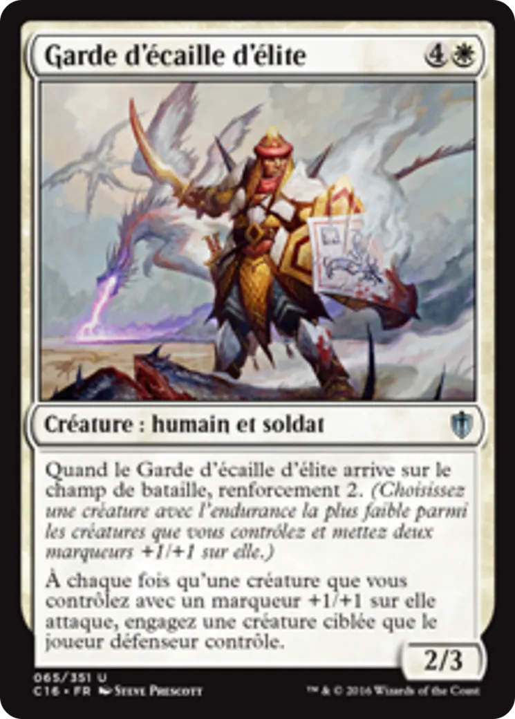 Garde d'écaille d'élite from Commander 2016 - Magic: The Gathering