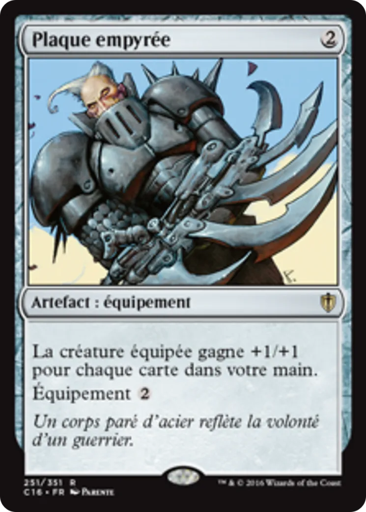 Plaque empyrée — Commander 2016 — Magic: The Gathering