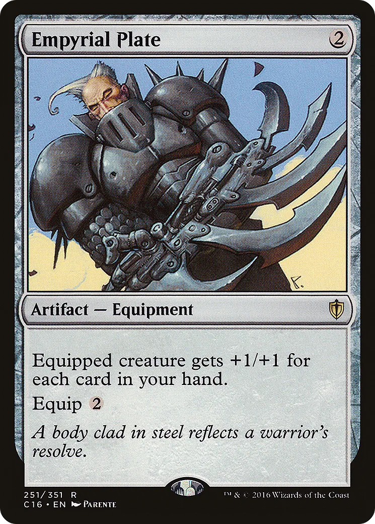 Empyrial Plate — Commander 2016 — Magic: The Gathering