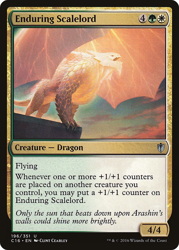 Enduring Scalelord — Commander 2016 — Magic: The Gathering