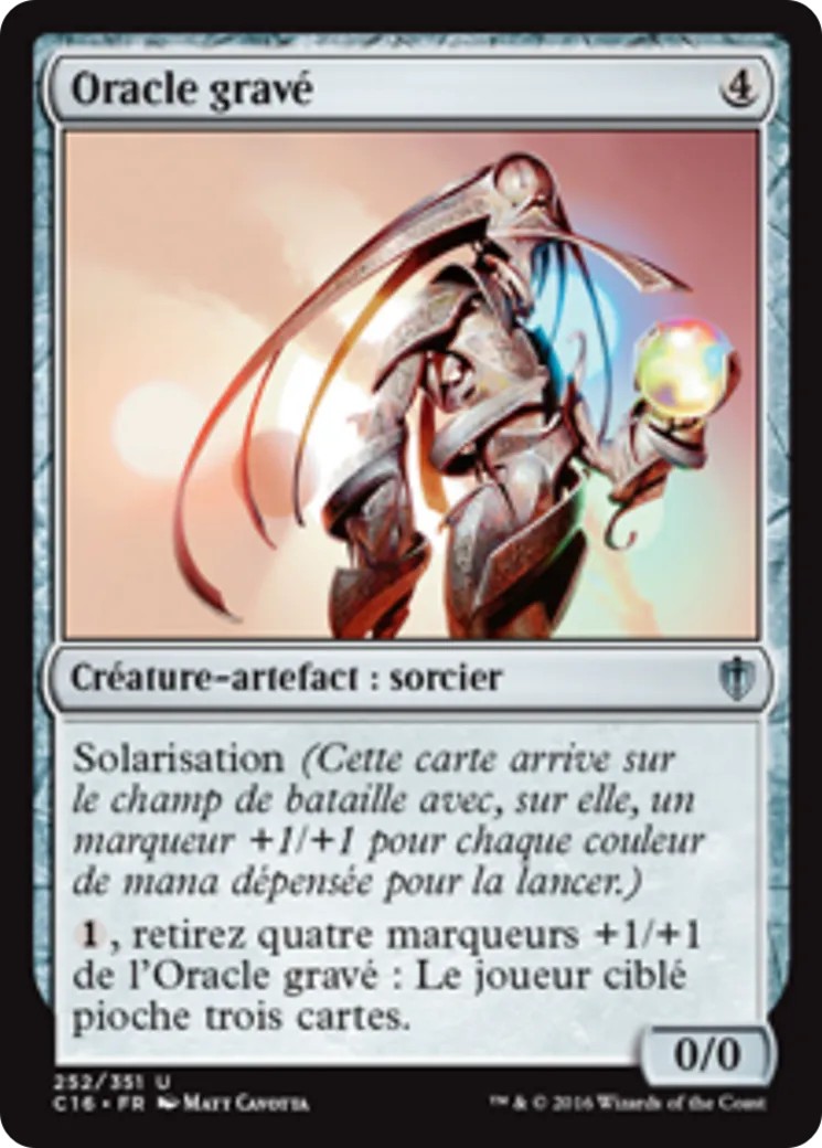 Oracle gravé — Commander 2016 — Magic: The Gathering