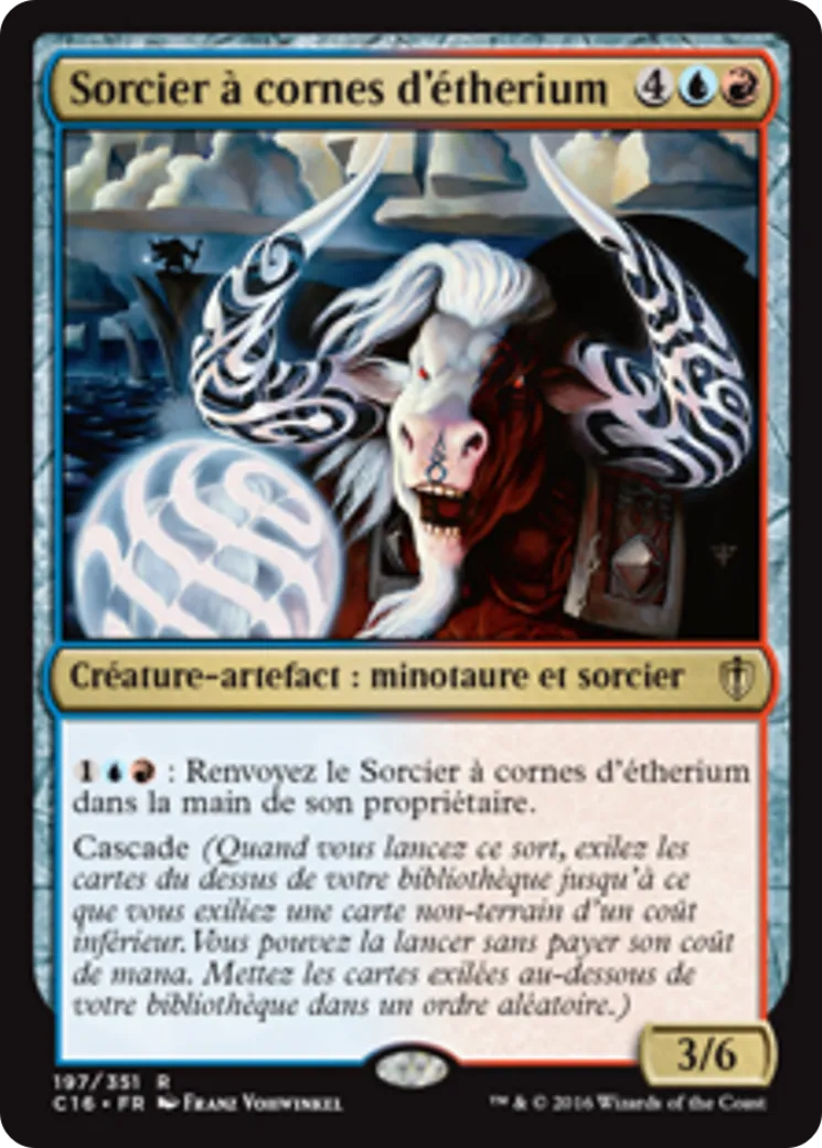 Sorcier à cornes d'étherium — Commander 2016 — Magic: The Gathering