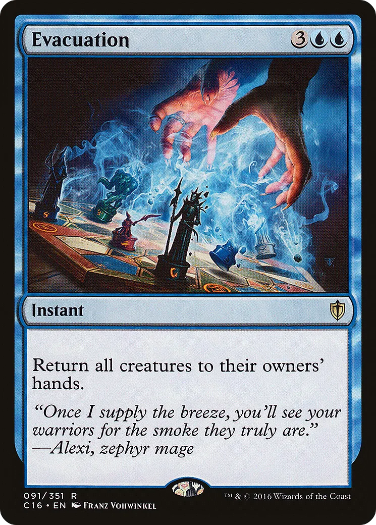 Evacuation — Commander 2016 — Magic: The Gathering