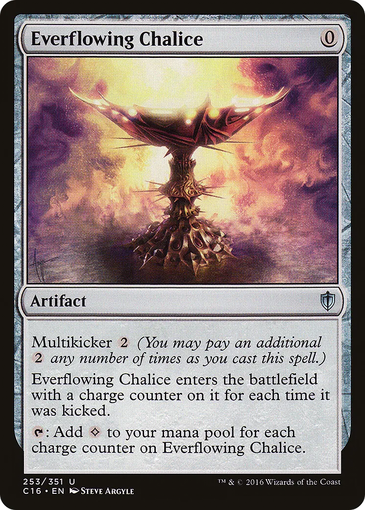 Everflowing Chalice — Commander 2016 — Magic: The Gathering