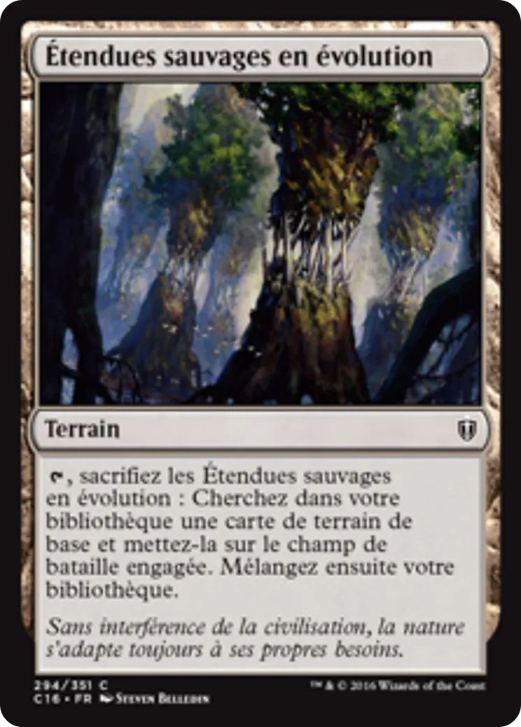 Étendues sauvages en évolution — Commander 2016 — Magic: The Gathering