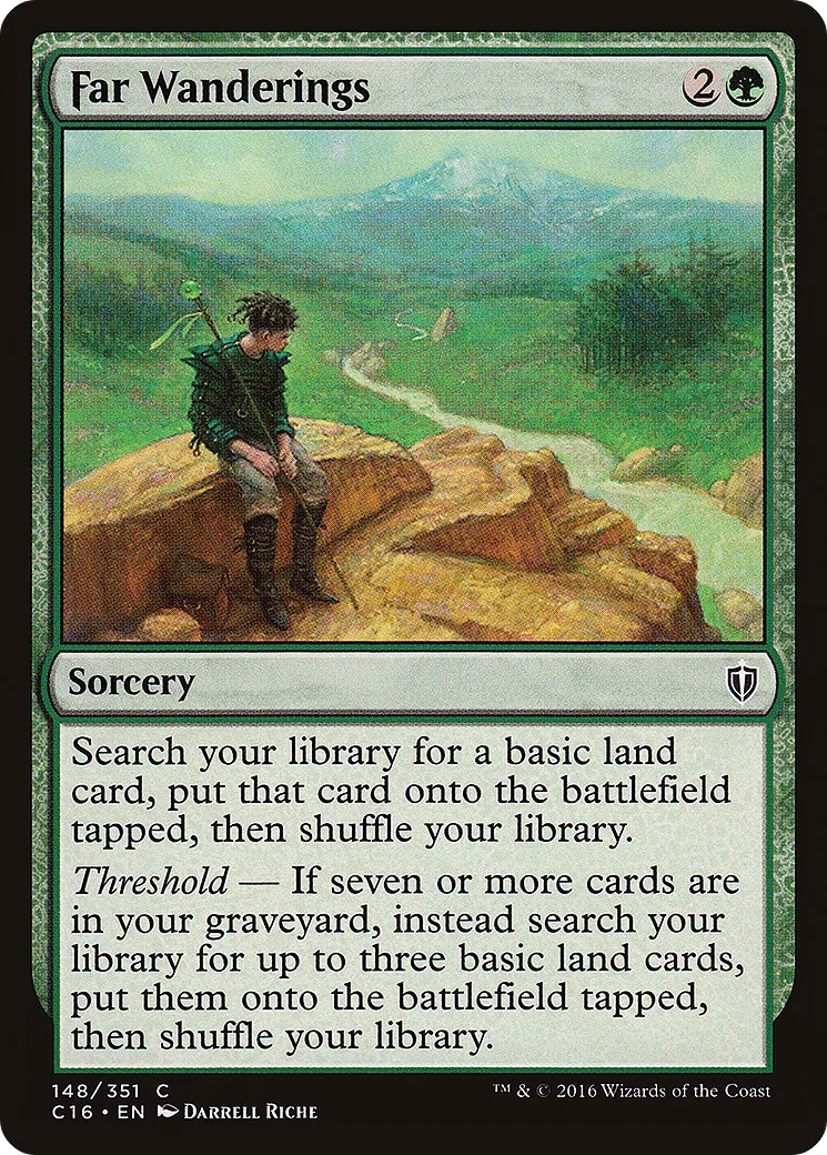 Far Wanderings — Commander 2016 — Magic: The Gathering