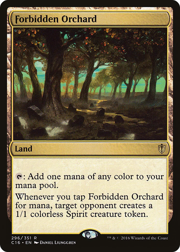 Forbidden Orchard — Commander 2016 — Magic: The Gathering