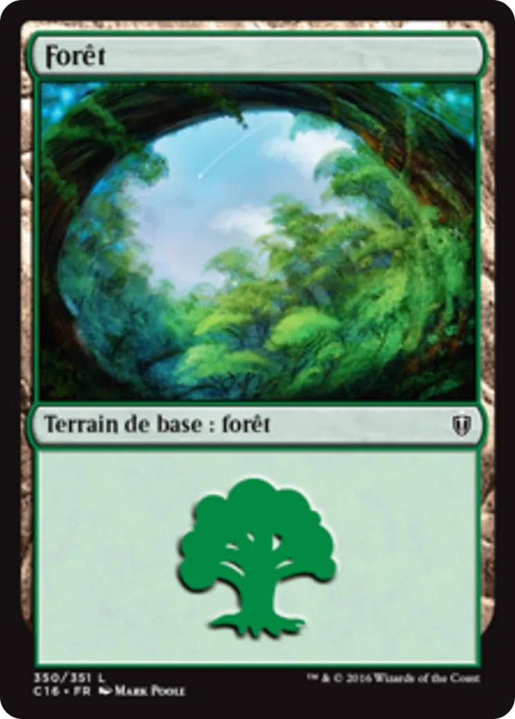 Forêt — Commander 2016 — Magic: The Gathering