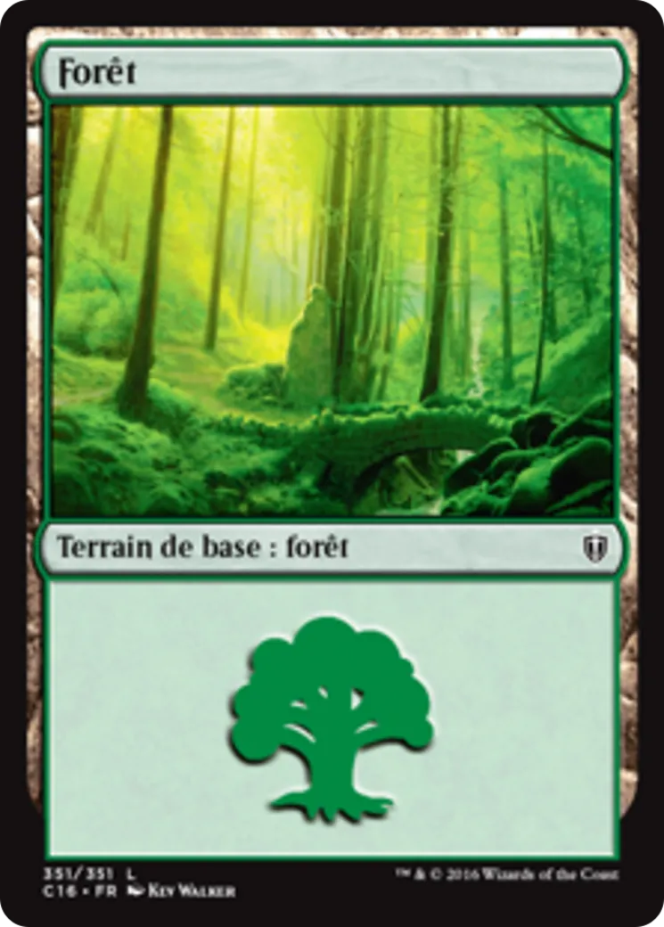 Forêt — Commander 2016 — Magic: The Gathering
