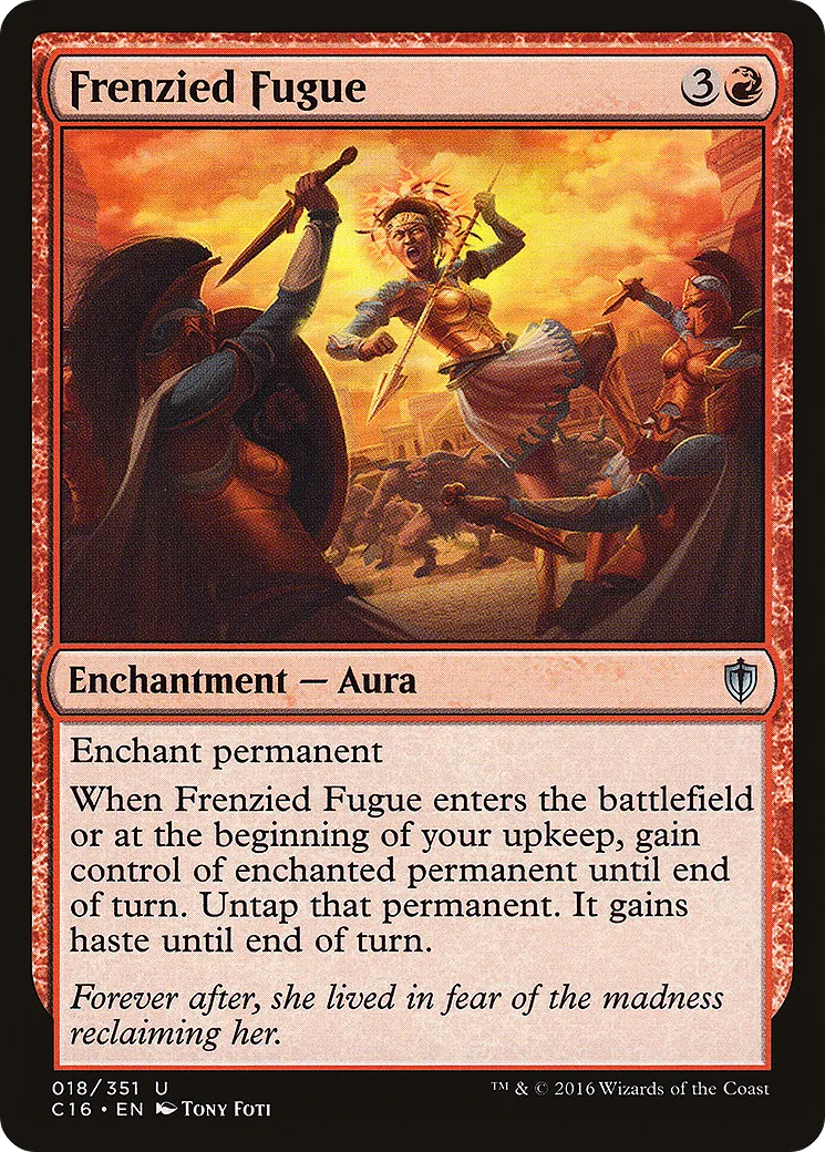 Frenzied Fugue — Commander 2016 — Magic: The Gathering