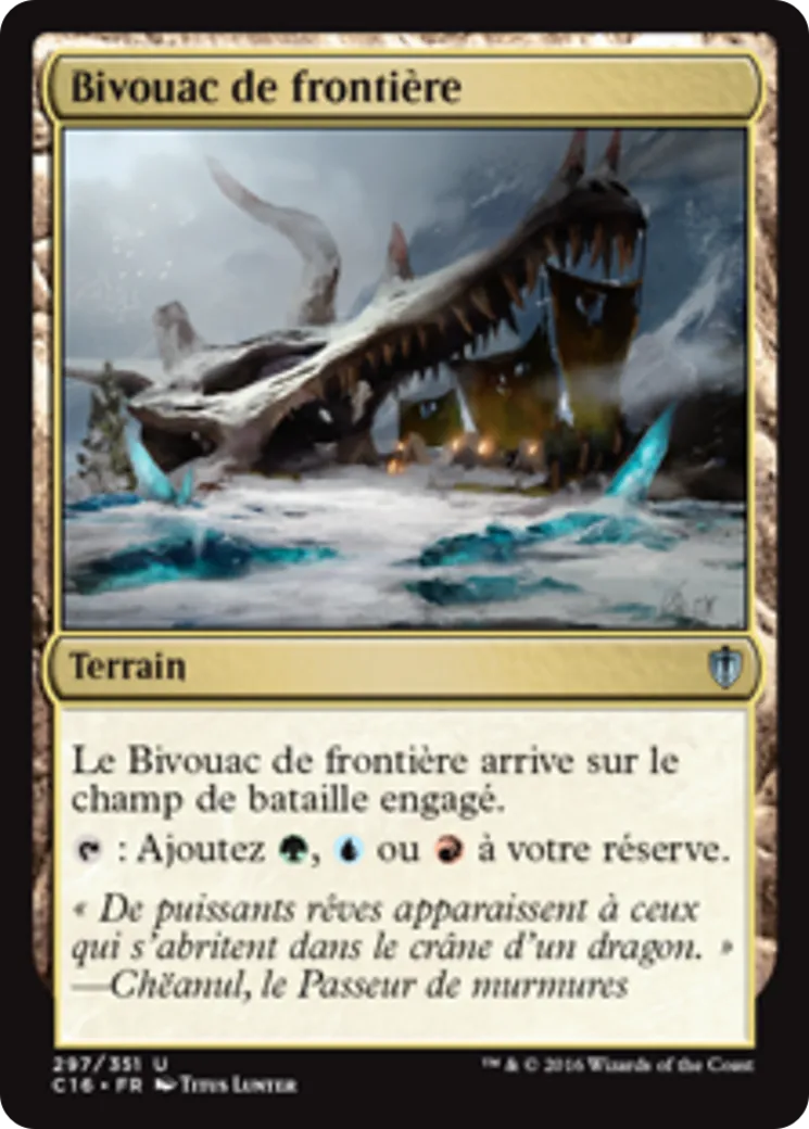 Bivouac de frontière — Commander 2016 — Magic: The Gathering
