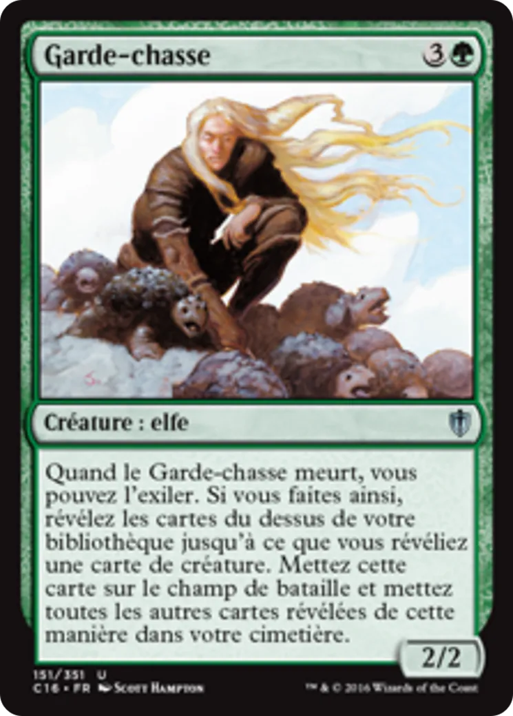 Garde-chasse — Commander 2016 — Magic: The Gathering