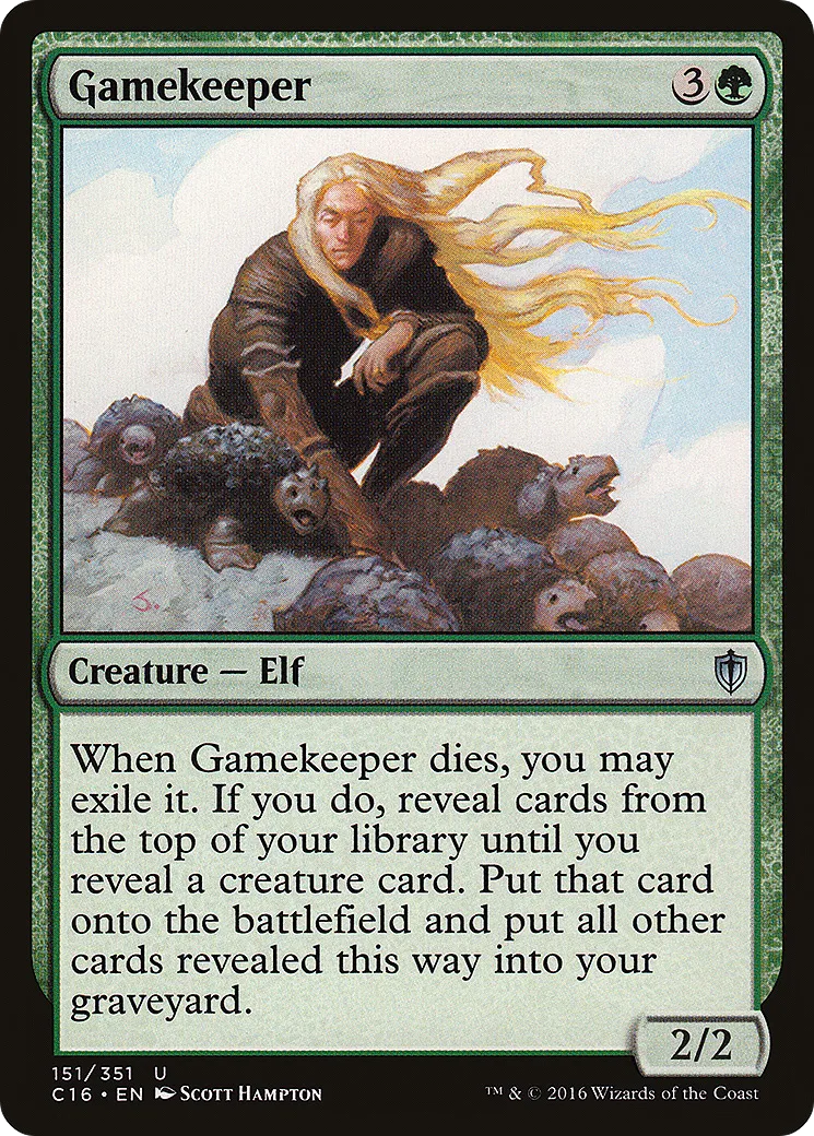 Gamekeeper — Commander 2016 — Magic: The Gathering