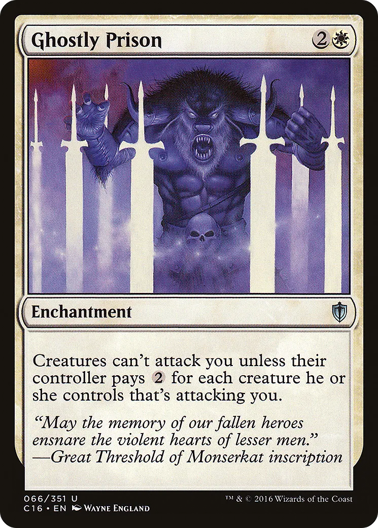 Prison fantomale — Commander 2016 — Magic: The Gathering