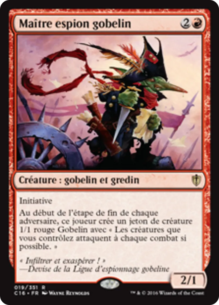 Maître espion gobelin — Commander 2016 — Magic: The Gathering
