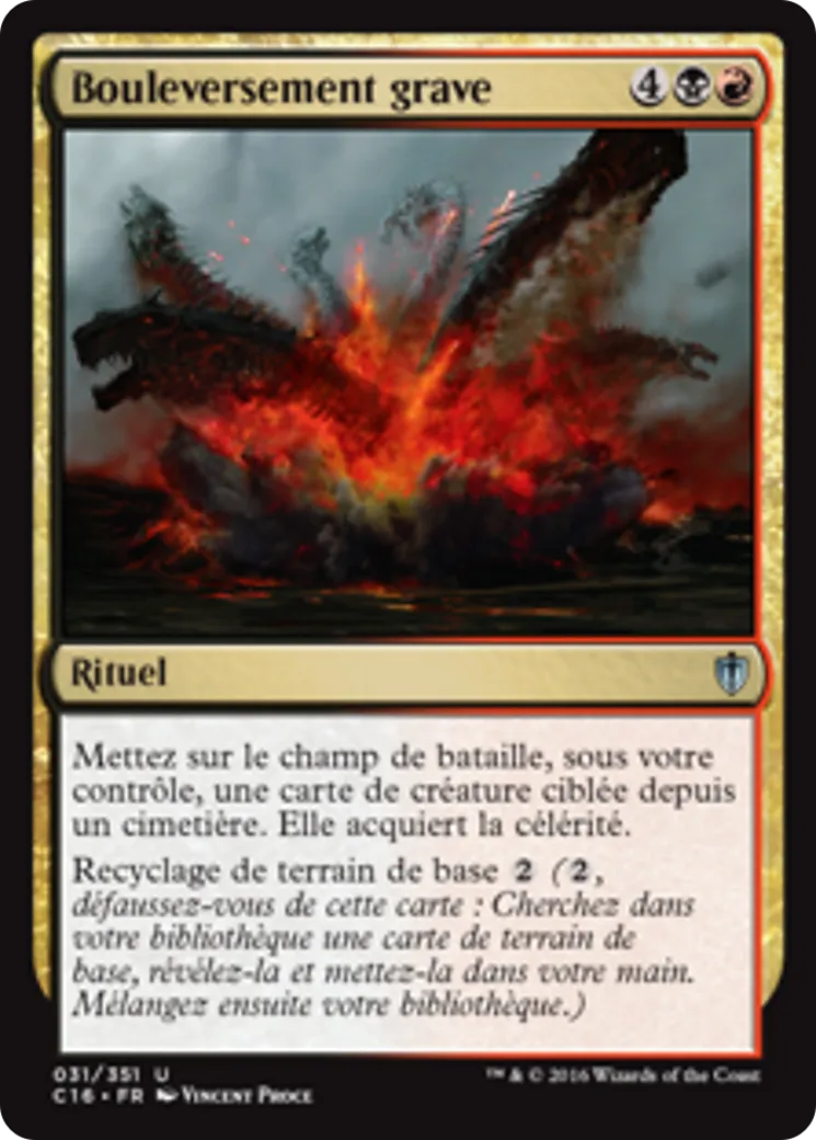 Bouleversement grave — Commander 2016 — Magic: The Gathering