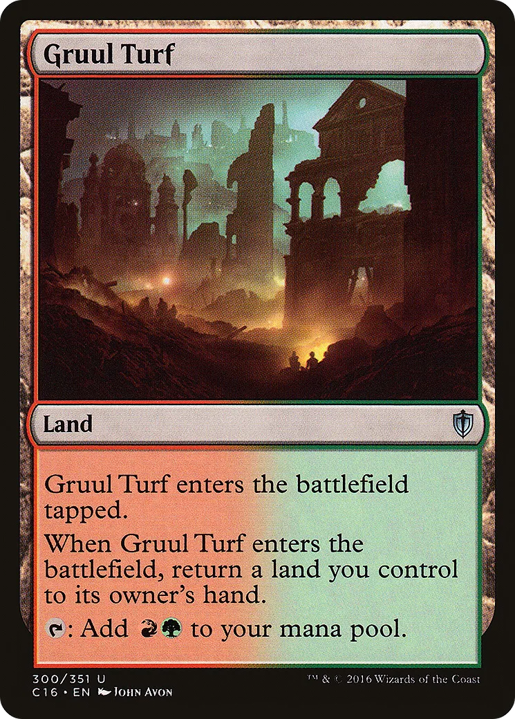 Territoire des Gruul — Commander 2016 — Magic: The Gathering