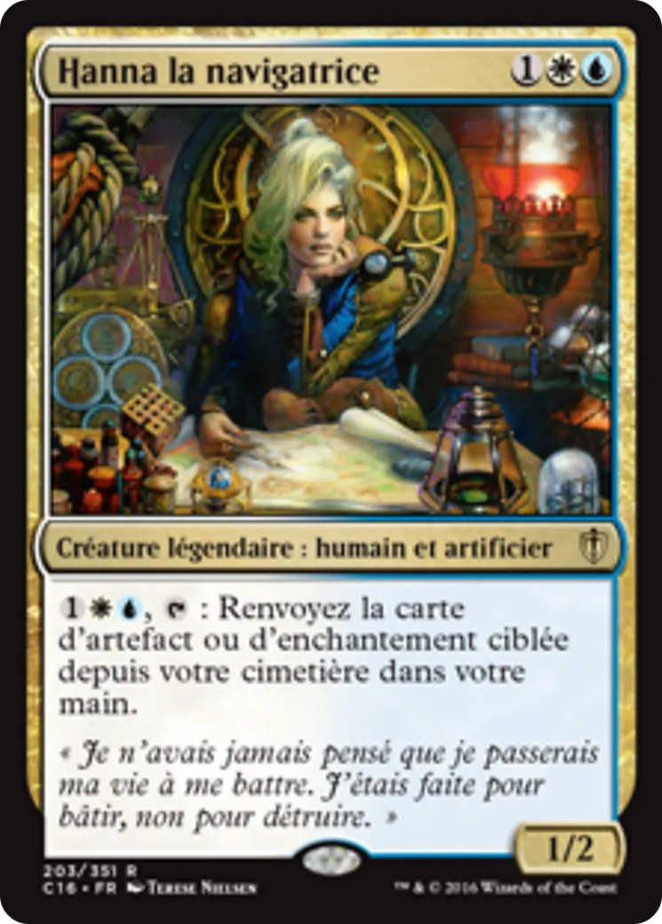 Hanna la navigatrice — Commander 2016 — Magic: The Gathering