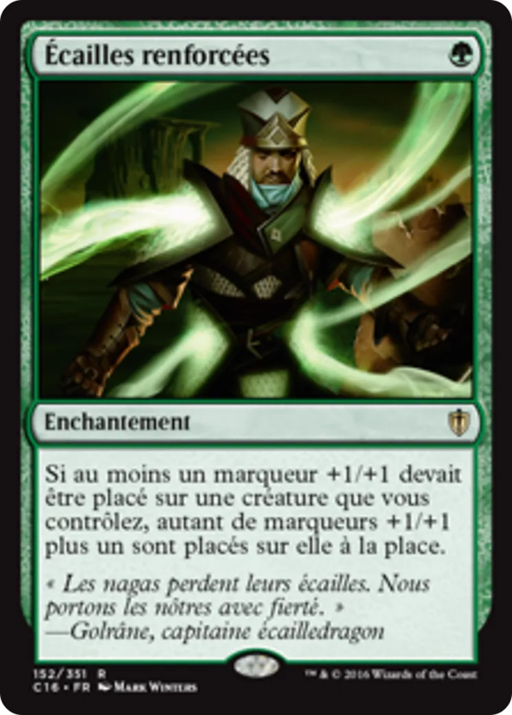 Écailles renforcées — Commander 2016 — Magic: The Gathering