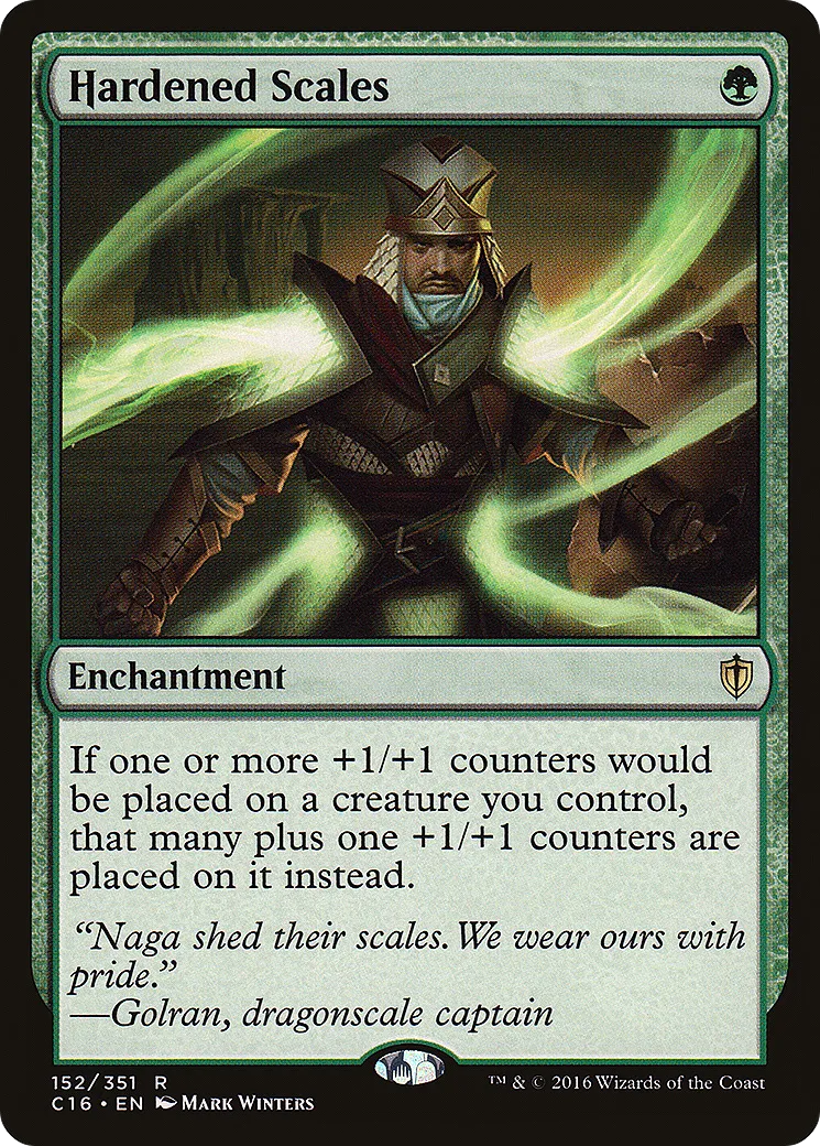 Hardened Scales — Commander 2016 — Magic: The Gathering