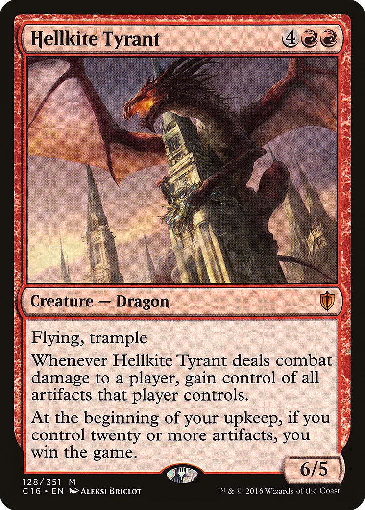 Hellkite Tyrant — Commander 2016 — Magic: The Gathering