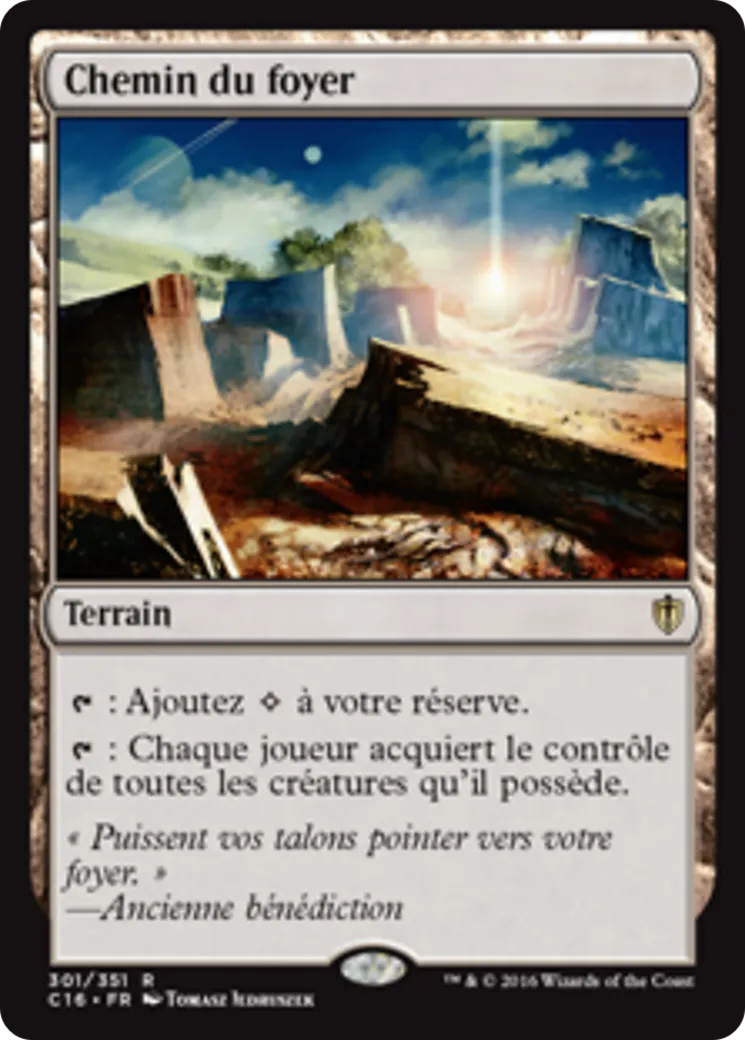 Chemin du foyer — Commander 2016 — Magic: The Gathering