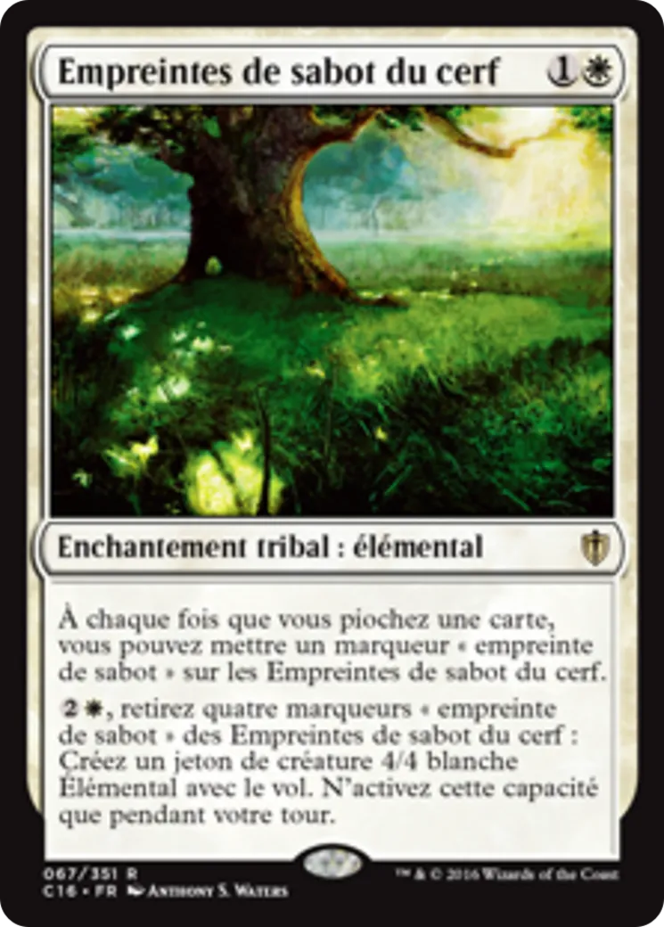 Empreintes de sabot du cerf — Commander 2016 — Magic: The Gathering