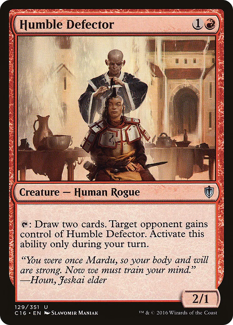 Humble Defector — Commander 2016 — Magic: The Gathering